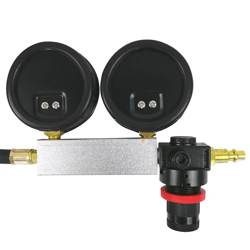 VicTsing Cylinder Leak Tester Detector Petrol Engine Compression Leakage Leakdown Detector Kit Auto Cylinder Leak Tester Tools   (14)