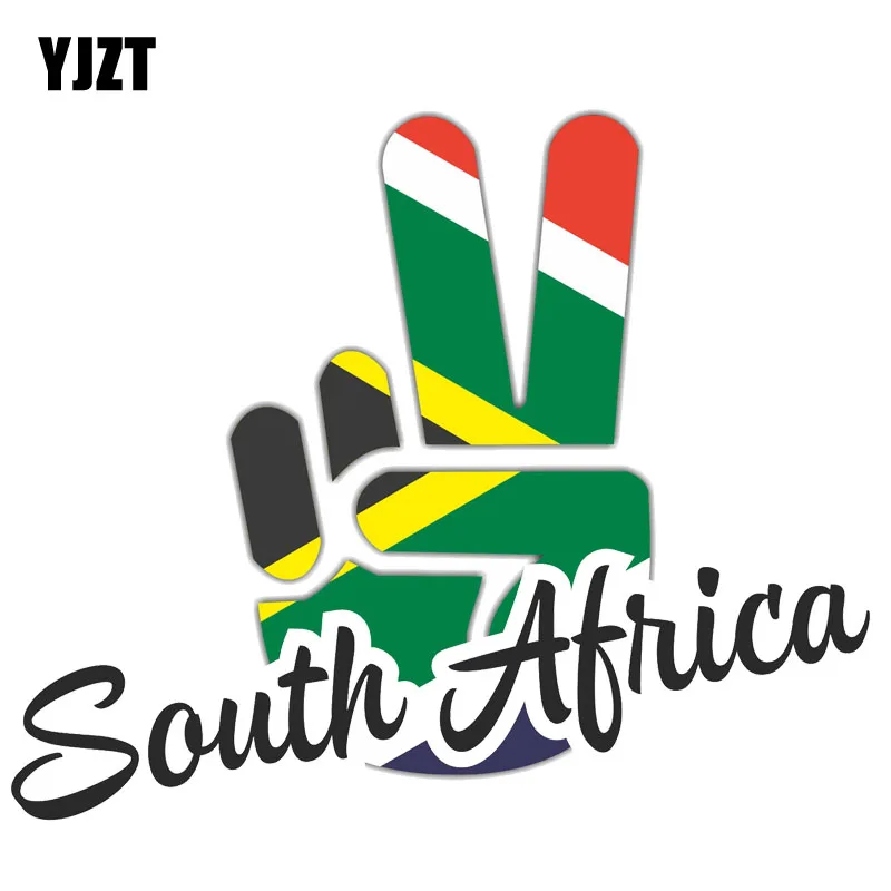 Buy YJZT 16CM*13CM Car Sticker South Africa Flag