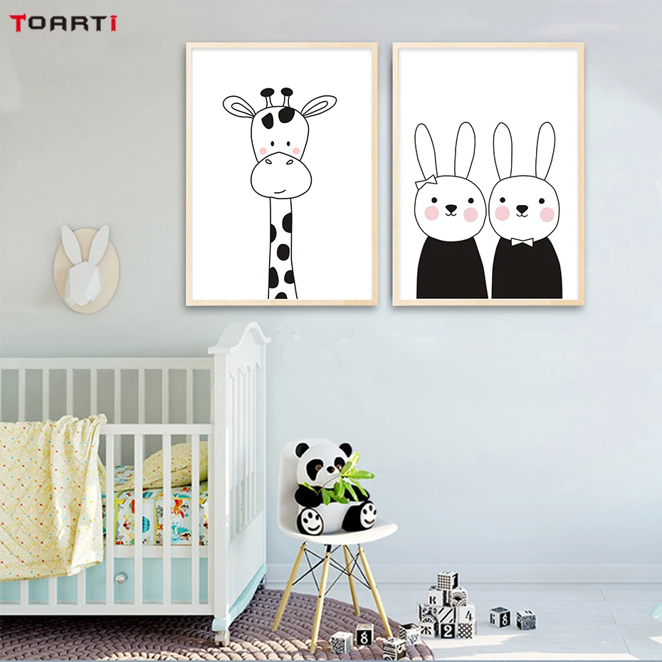 Nordic Bear Canvas Painting  (1)