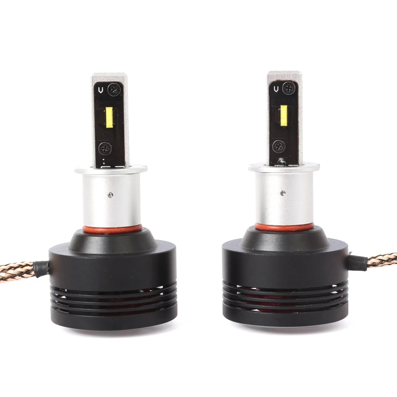 

2PCS H3 A7 72W 9200lm 6000K Car LED Headlight Bulb White Auto Car Head Lights