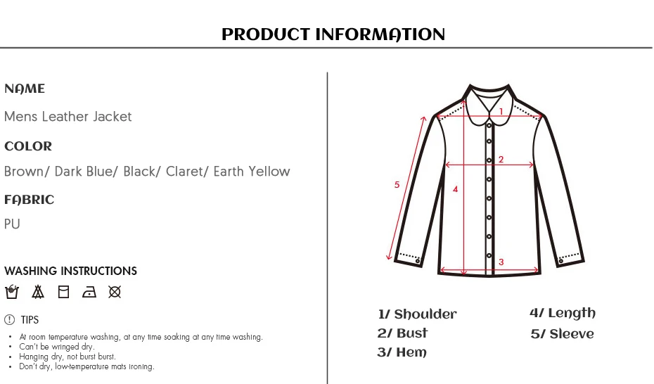 men biker jacket