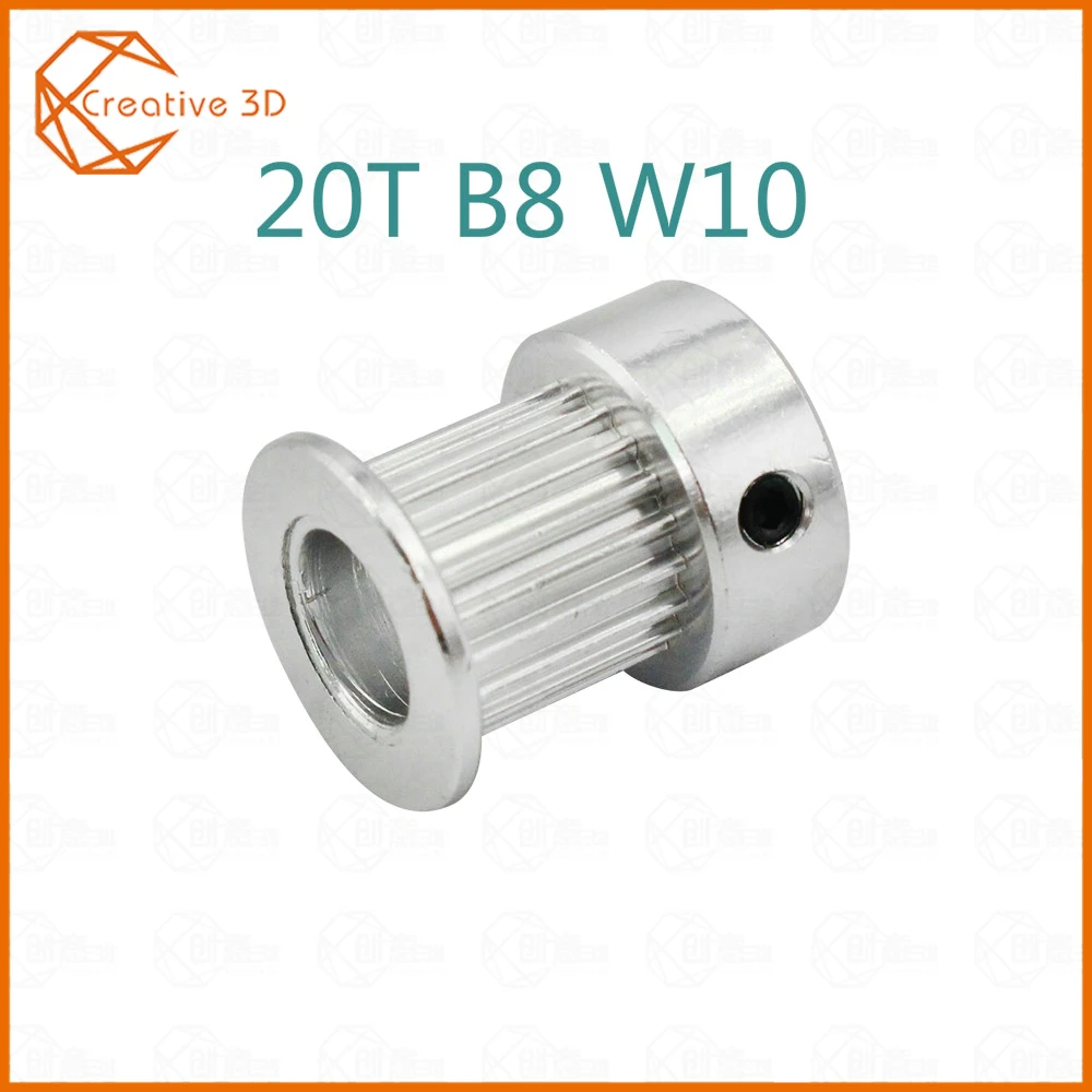

3D Printer Parts Bore 5/6.35/8 mm GT2-20T synchronous wheel pulley timing nbelt pulley 2 GT synchronous wheel round pulley gear