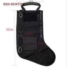 Военная Боевая Тактическая Molle Рождественская сумка для чулок, дамская сумка, сумка для хранения, сумка для охотничьих журналов