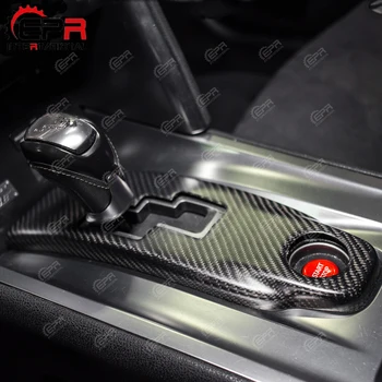 

Car-styling For Nissan R35 GTR Carbon Fiber Gear Surround Cover Stick On Type Glossy Finish Interior Trim Kit Inner Tuning Part