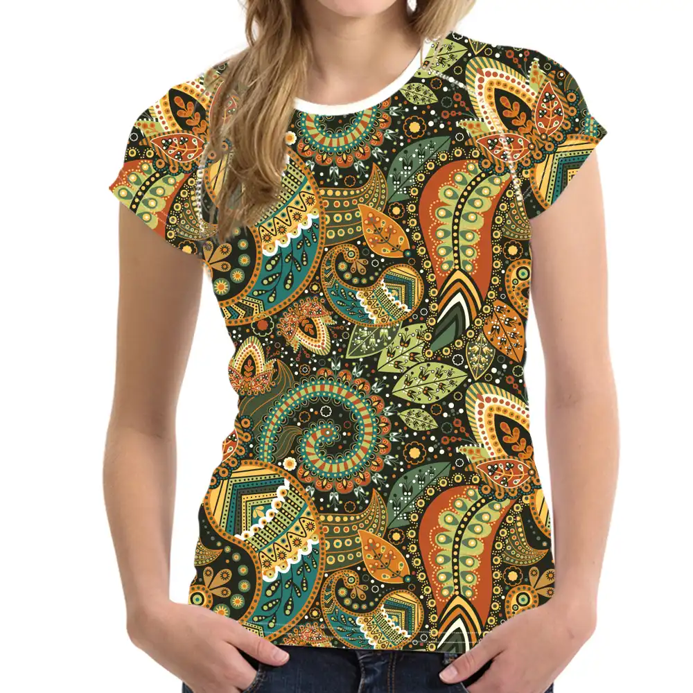 t shirt boho style