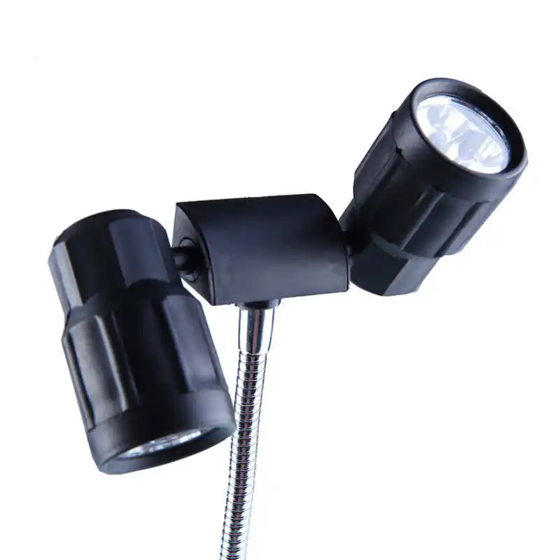 powerful led flashlight Adjustable 6 LED Flexible Clip Light Outdoor Cooking BBQ Lamp Super Bright New fanatic #3S21 (7)