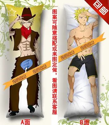 

Free Shipping Anime hugging pillow case Fairy Tail Sting Eucliffe