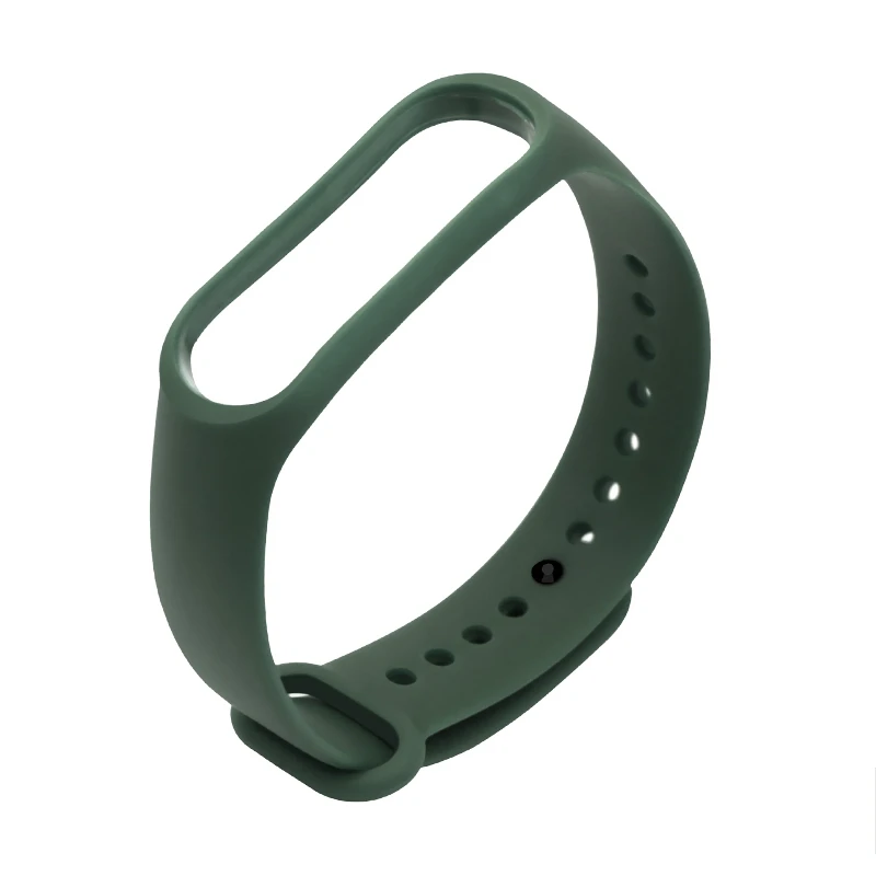 

For Xiaomi Mi Band 3 Tpu Strap Wristband Replacement Smart Sport Watch Wrist Band(Army Green)