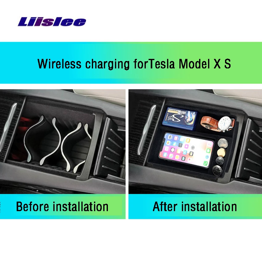 Wireless charging forTesla Model X S car