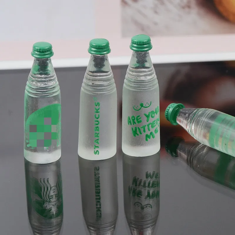

5pcs Dollhouse Water Bottle Miniature Toy Doll Food Kitchen Living Room Accessories Kids Gift Pretend Play Toys