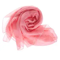 Для женщин большой длинный тонкий Шелковый шарф хиджаб мыс Обёрточная бумага шаль летняя Солнцезащитная 1 шт. новые модные