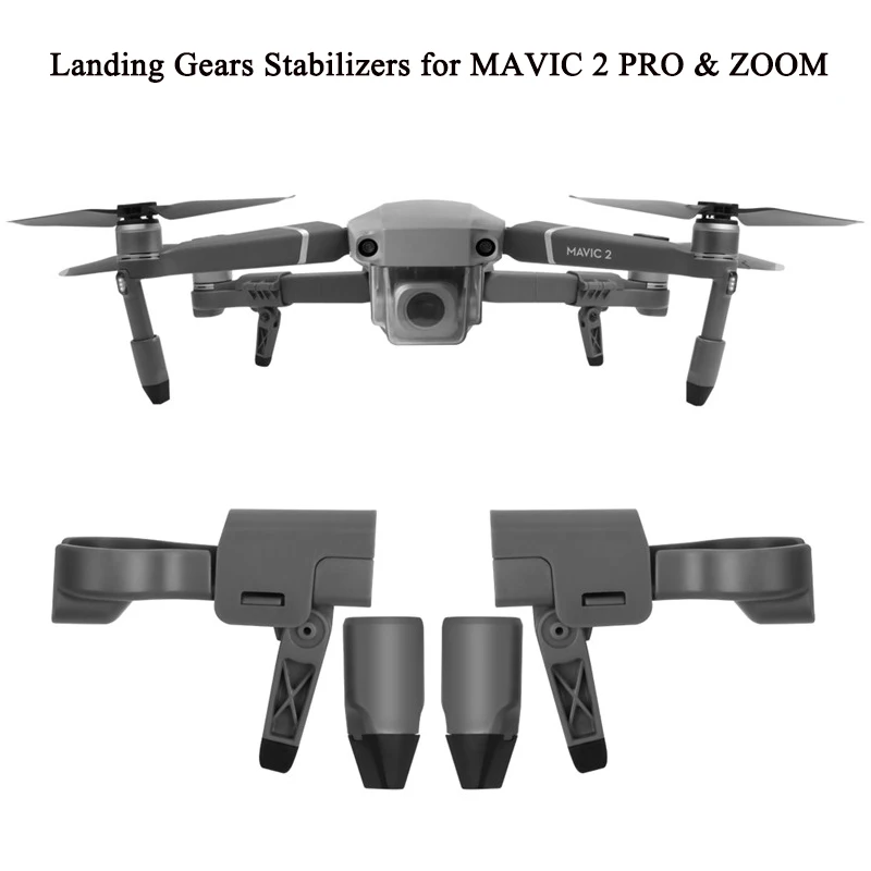 

Foldable Heightened Landing Gear Stabilizers for DJI MAVIC 2 PRO & ZOOM