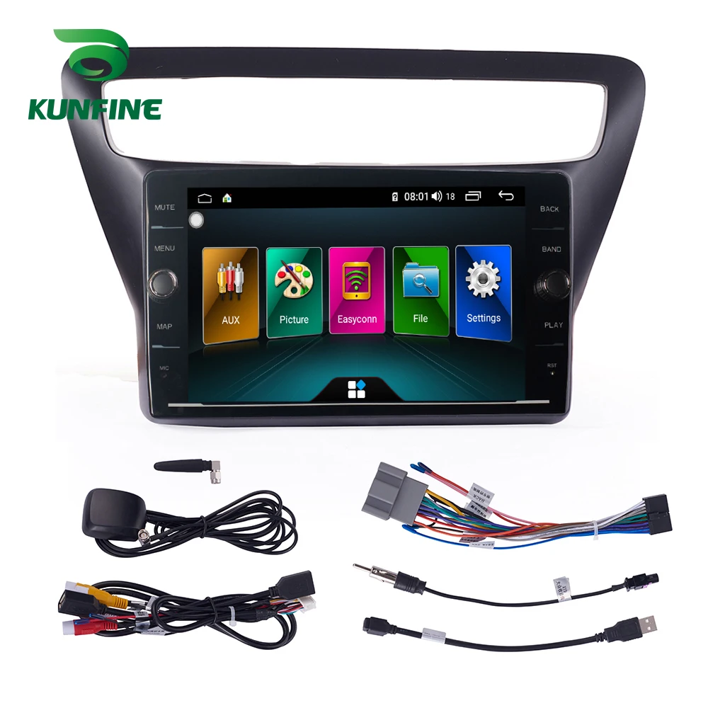 Cheap Octa Core 4GB RAM 64GB ROM Android 8.1 Car DVD Navigation Player Deckless Car Stereo For Chevrolet LOVA RV 2016 Radio Headunit 7