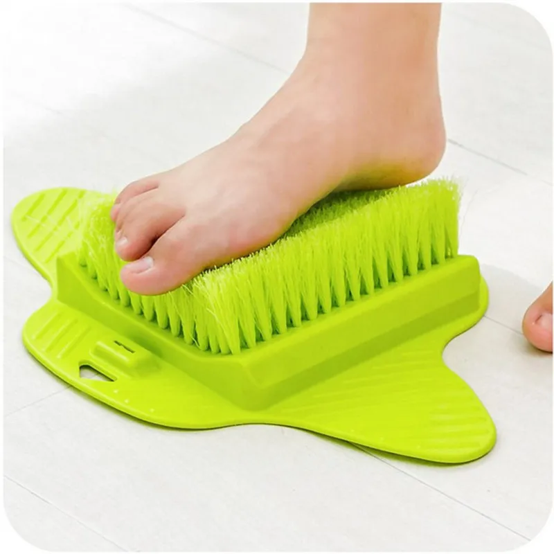 2018 New Foot Brush Scrubber Feet Massage Pedicure Tool Scrub Brushes Exfoliating Spa Shower