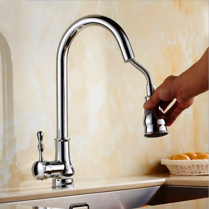 chrome faucet