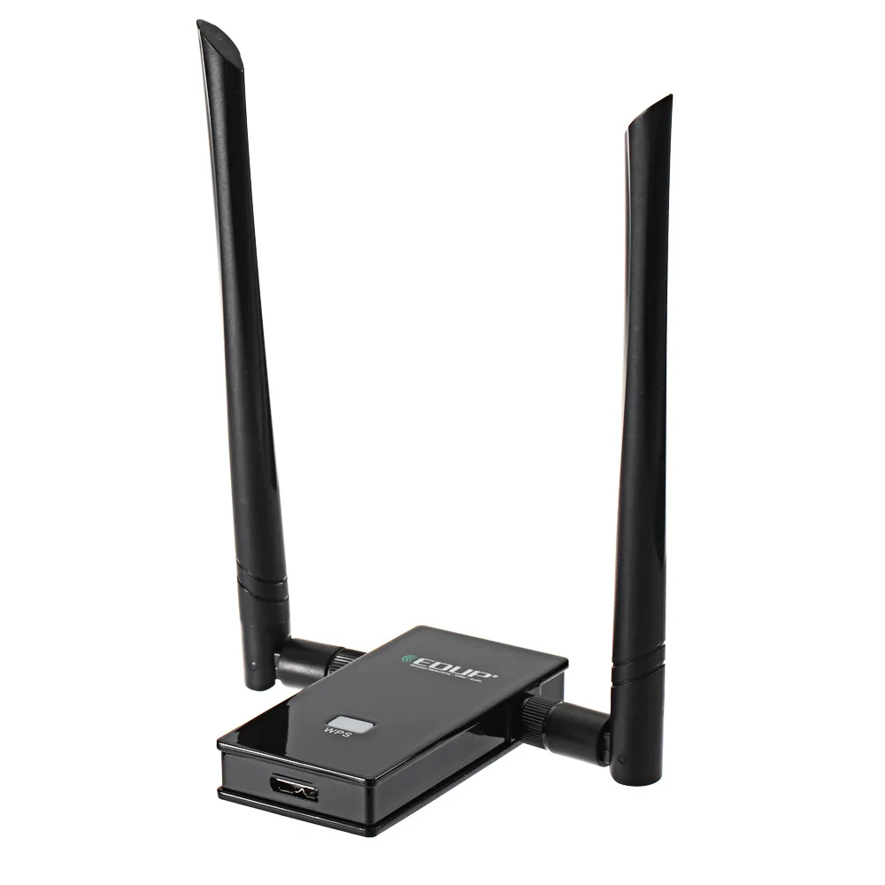 EDUP AC1605 1200Mbps USB WiFi Adapter Dual Band 2.4G 5.8G Signal Transmitter 802.11b / n g ac | Компьютеры и офис