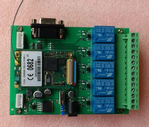 Free Shipping 1pc Sms Control Relay Gsm Control Relay Switch Tc35 Tc35i Microcontroller