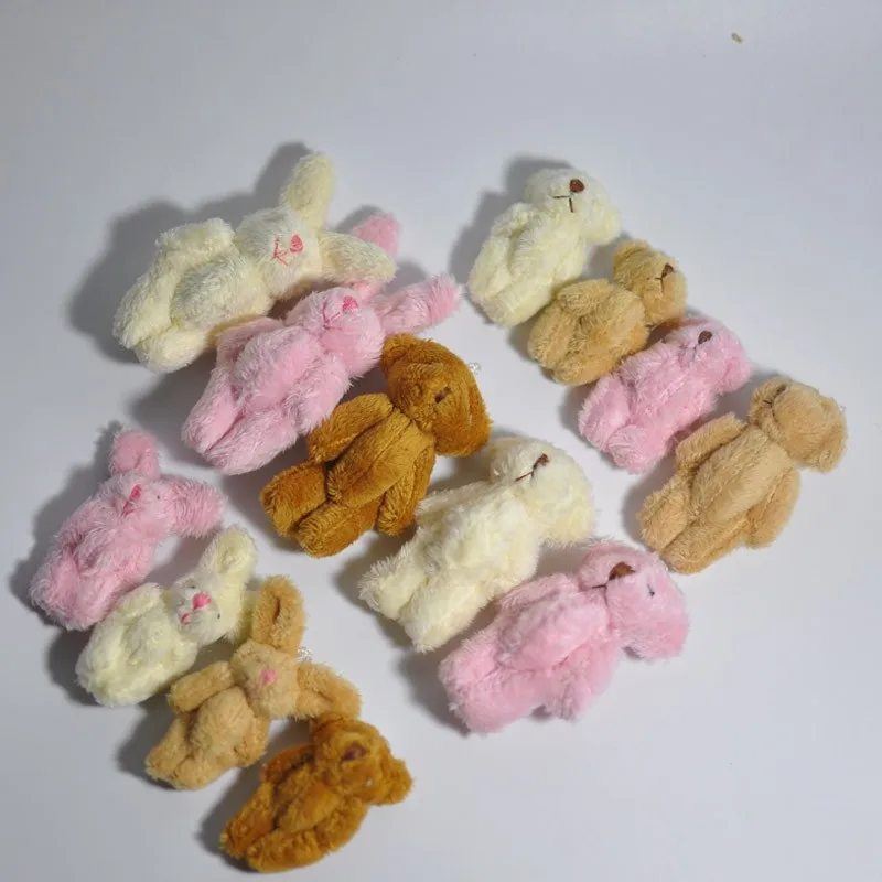 4cm 6cm teddy bear+rabbit (5)