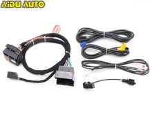 Adaptador de Radio para coche, arnés de Cable para Golf 7 MK7 Passat B8 MQB TIGUAN POLO 6C MIB 2 ZR NAV Discover Pro