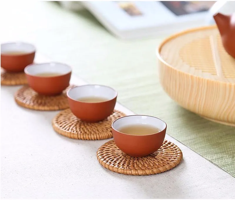 Креативный открытый чайный набор для путешествия портативный китайский чайный набор кунг-фу [1 чайный горшок Zisha+ 6 чашек] с чайным лотком сумка в подарок