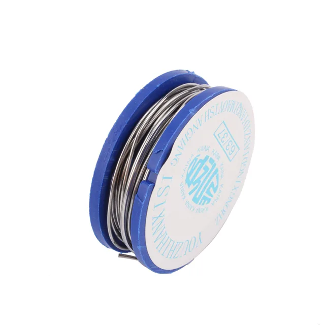 1Pcs 0.8mm FLUX 2.0% Tin Lead Rosin Core Solder Welding Iron Wire Wheel Roll solder wire Welding Supplies Big Discount Hot Sale