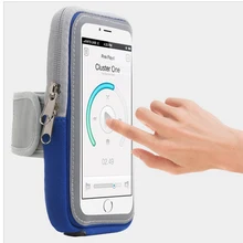 Универсальная Беговая нарукавная сумка для мобильного телефона для iPhone 7 6 X samsung S9 S8 Plus фитнес-повязка на руку спортивные аксессуары для телефонов