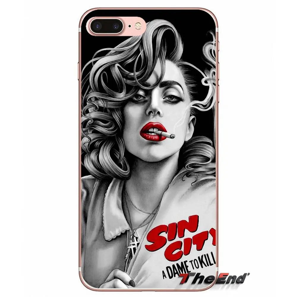 Для Samsung Galaxy S3 S4 S5 MINI S6 S7 edge S8 Plus Note 2 3 4 5 Grand Core Prime USA Looking Lady Gaga Theme Sexy Girl Case|case plus|for samsung