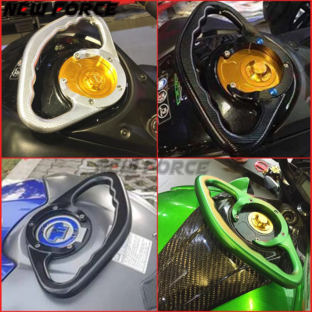 Alconstar Motorcycle Passenger Handgrips Hand Grip Tank Grab Bar