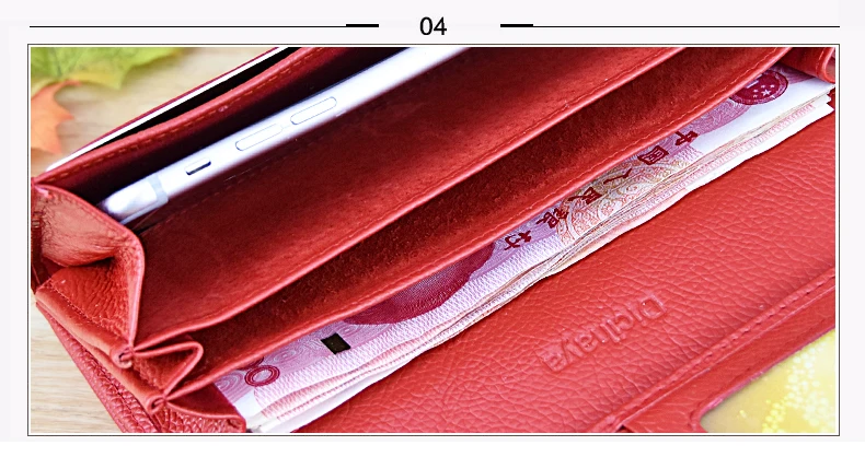 DICIHAYA Genuine Leather Women Wallet Multifunction Womens Clutch Wallets Brand Purses Femme Billetera Card Holder Phone Bag 14