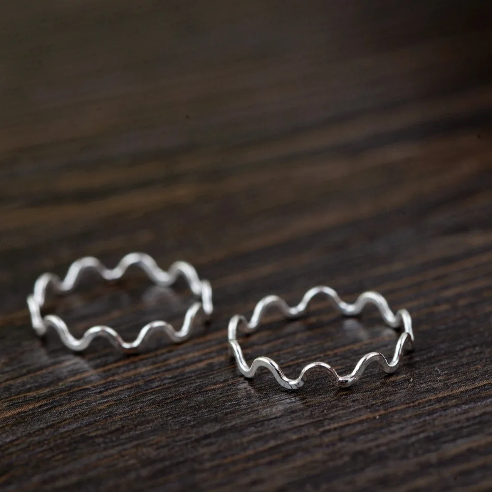 Балмора 1 шт. миди кольцо на фаланг пальца Настоящее 925 пробы серебряные ювелирные изделия кольца для женщин леди Девушка Вечерние подарки SY22074