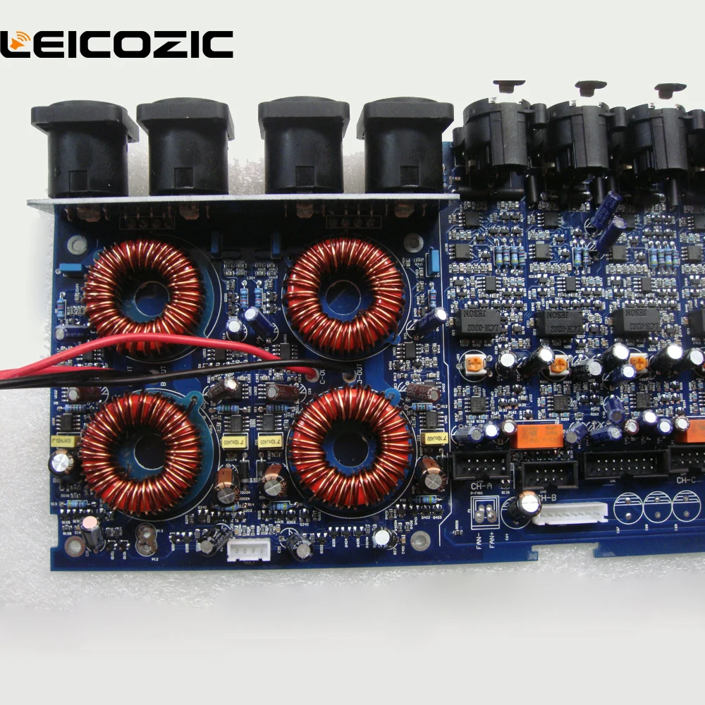 Leicozic audio amplifier input/output board for