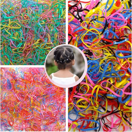 Распродажа 300 шт. резиновый ремень для волос девочек|elastic hairband|ponytail elasticelastic ponytail |