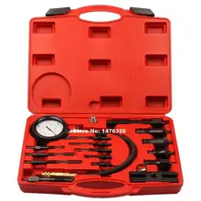 Automotive Diesel Engine Cylinder Compression Pressure Diagnostic Test Gauge Tool Set AT2128