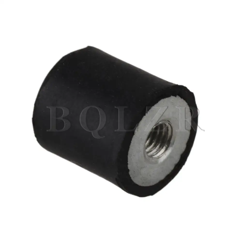 

BQLZR 5PCS DE M5 15 x 15 Female Thread Flat Base Rubber Isolator Replace Silentblock