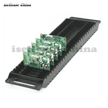 

Wozniak New Anti static element box PCB circuit board Storage strip Tray Bracket ESD insert for chip Storage Arrangement