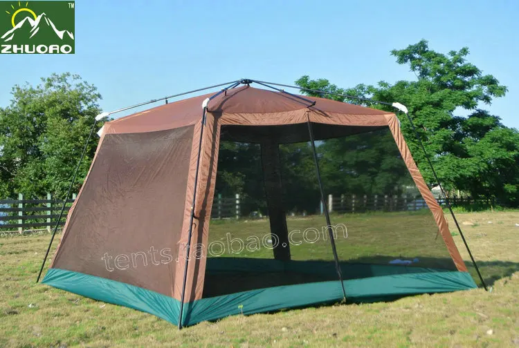 Открытый солнцезащитный козырек автоматический анти-москитный тент бесплатно построить беседку Пляжный Тент солнцезащитный дождливый навес барбекю кемпинг палатка