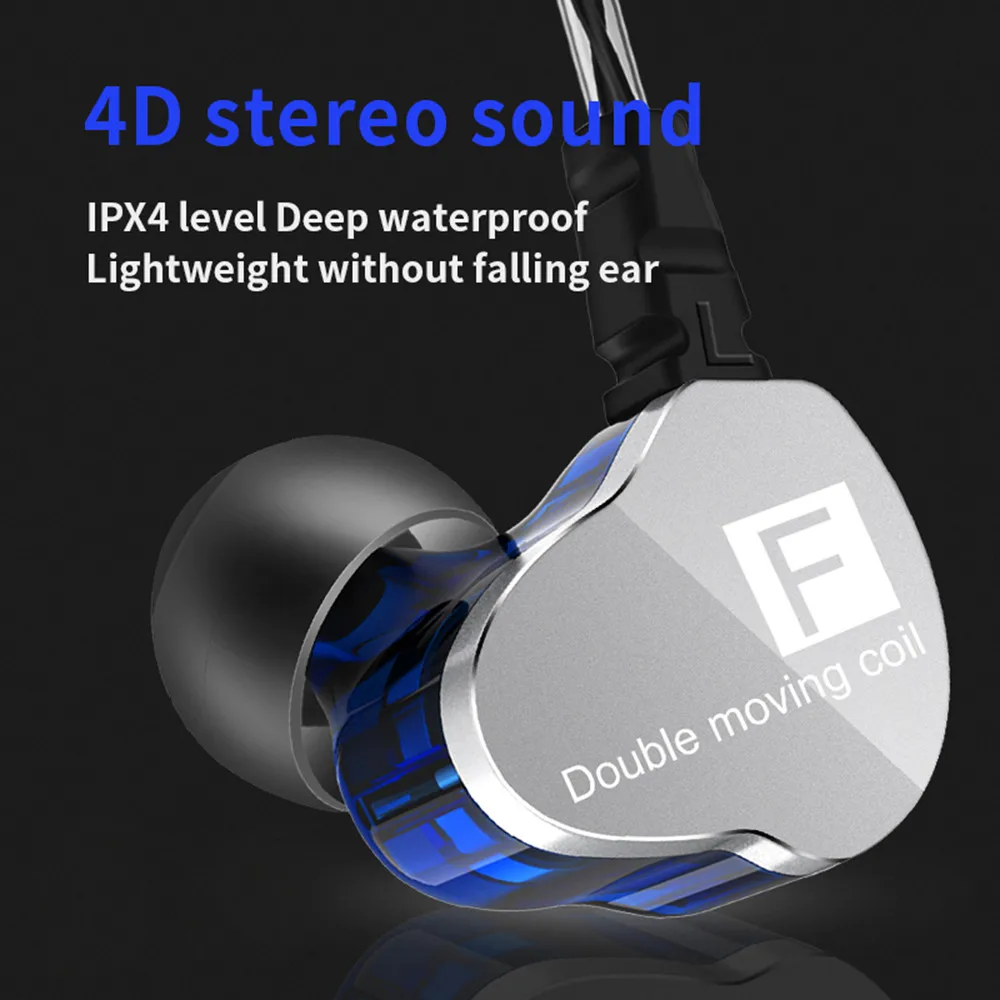 Earphone with microphone