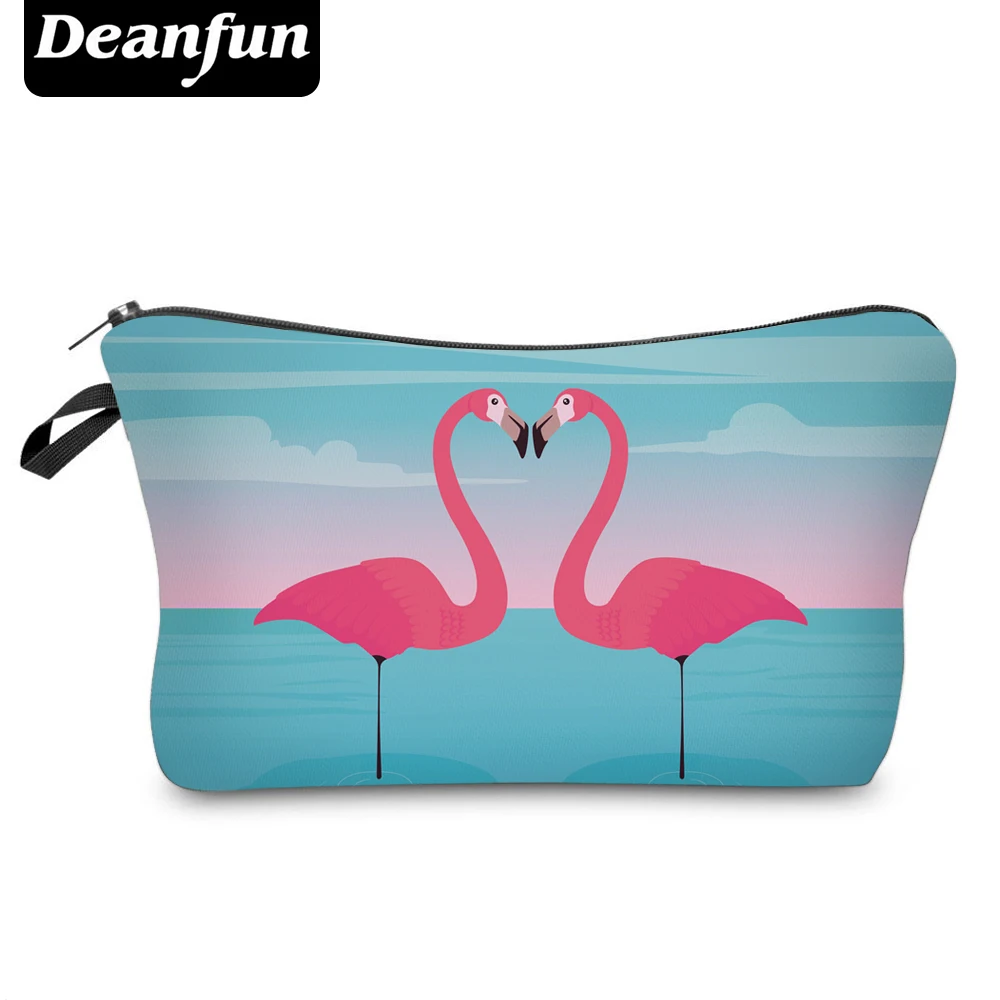 

Deanfun Women 3D Printed Makeup Bags Flamingo Pattern Dropshipping Fahion Style for Travelling 51063