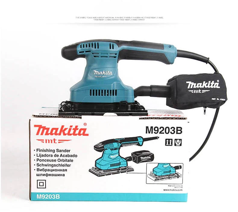 Японская шлифовальная машина Makita M9200B/01B для деревообработки M9202B полировки дерева