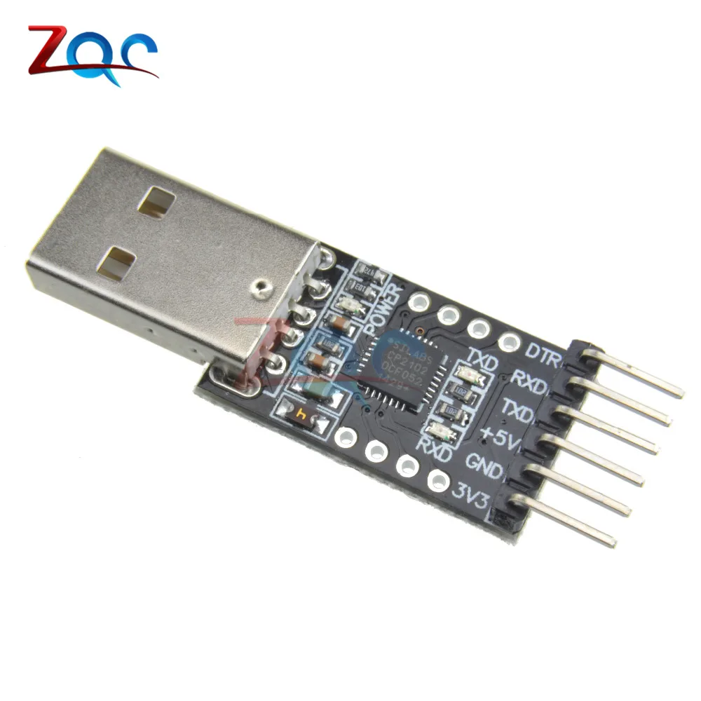 CP2102 USB 2,0 к ttl UART модуль 6Pin последовательный преобразователь STC Замена FT232 адаптер модуль 3,3 В/5 В питание