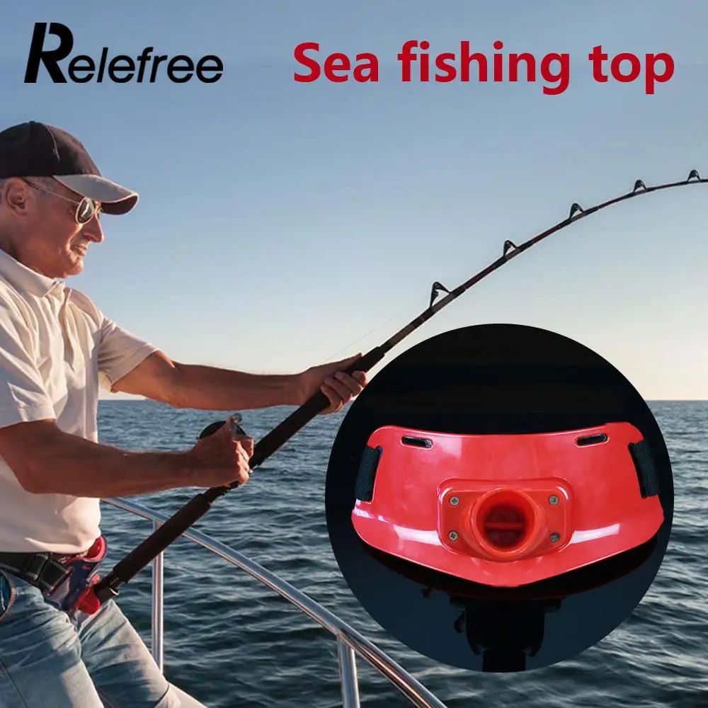 ABS Fishing Belt Fighting Rod Belt Portable 3.5cm Fishing Rod Top Ocean