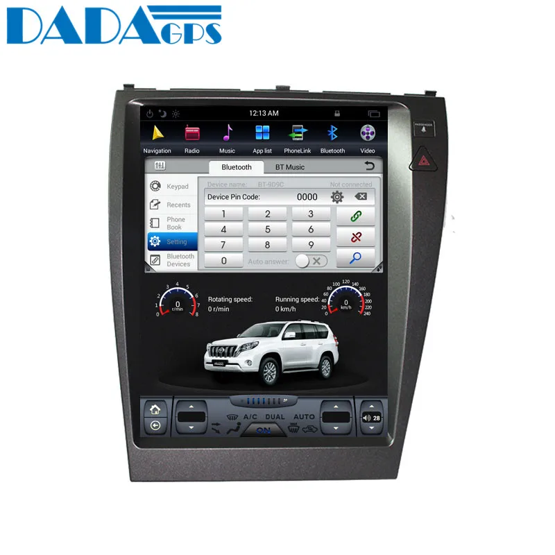 Экран 12 1 &quotв стиле Tesla IPS Android 6 0 для Lexus ES240 ES250 ES300 ES330 ES350 2006 2012 радио GPS навигация