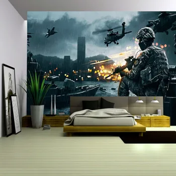 

Custom mural Gulf War Film Backdrop background wall coffee house bedroom living room bathroom self adhesive wallpaper mural