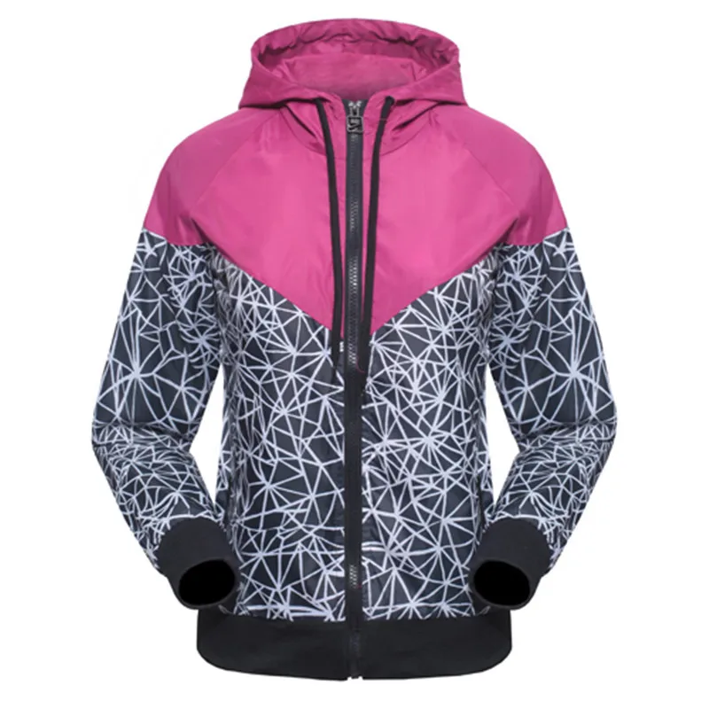 2015 marca deportivos mujer chaqueta informal con capucha