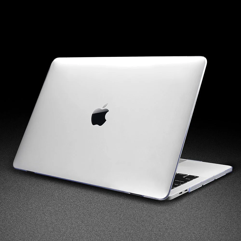 Жесткий чехол с цветочным рисунком и кристаллами для MacBook Air 11 12/air 13 A1932 retina 13 pro 13,3 15 16 touch bar A2141 чехол с цветами для ноутбука - Цвет: crystal clear