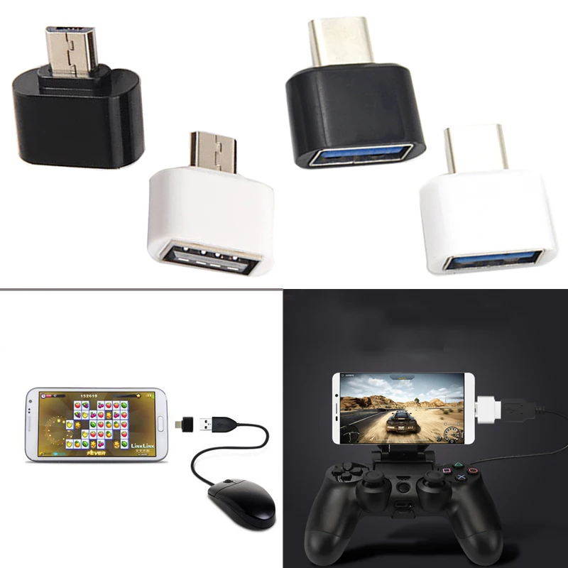 Urijk USB Android адаптер конвертер Мини Micro USB мужчина к USB Женский преобразования головы для huawei Xiaomi смартфон планшет