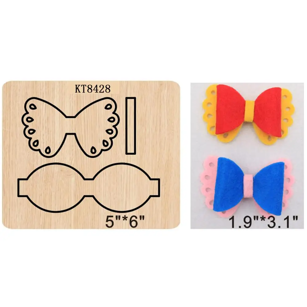 Bow die cutting & Wooden dies