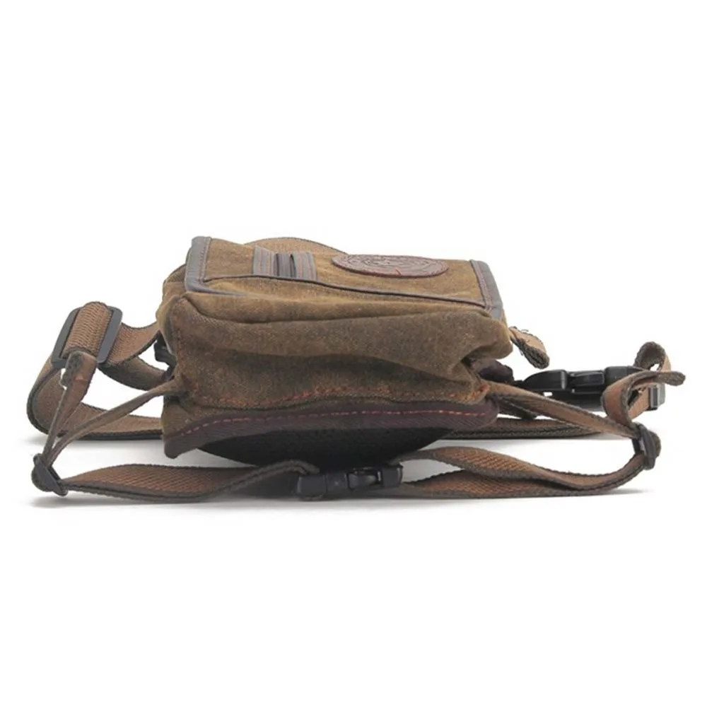 Мужская Ретро сумка для верховой езды многофункциональная сумка для отдыха с карманами из парусины