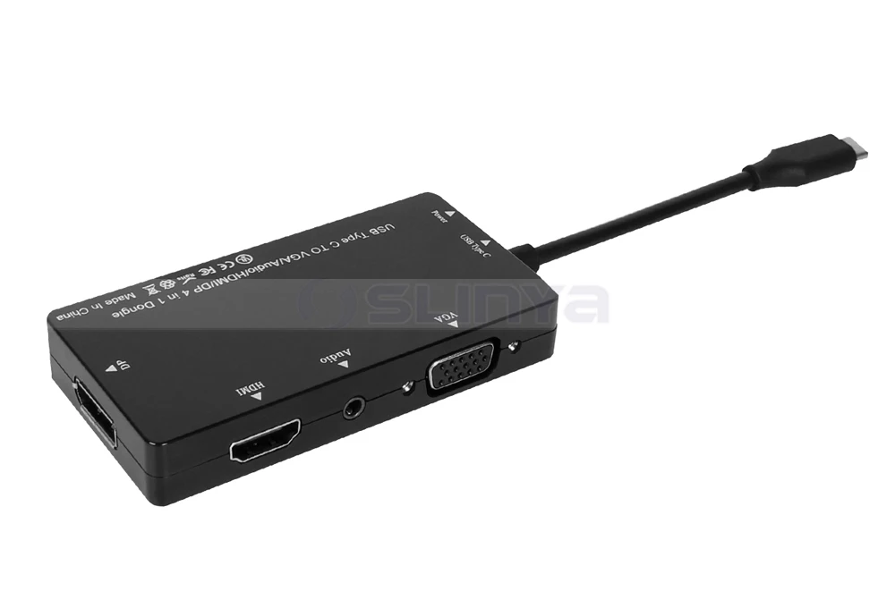 TYPE-C TO VGA+AUDIO+HDMI+DP 8039 170621 (7)