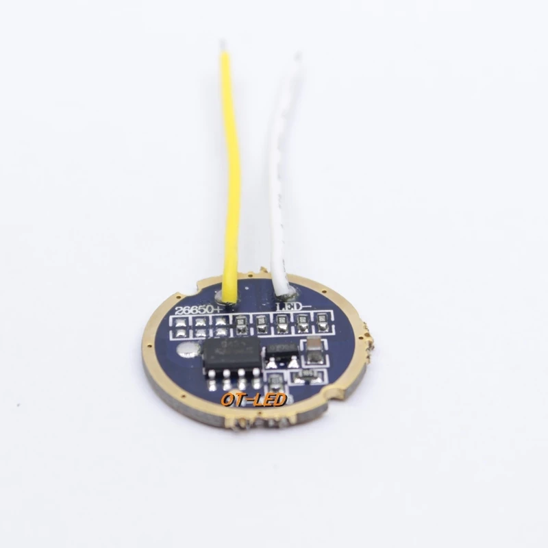 10 шт. cree xml led XPL xml2 T6 U2 драйвер 17 мм 20 3 4 2 в 2.2A 5 режимный Светодиодный для